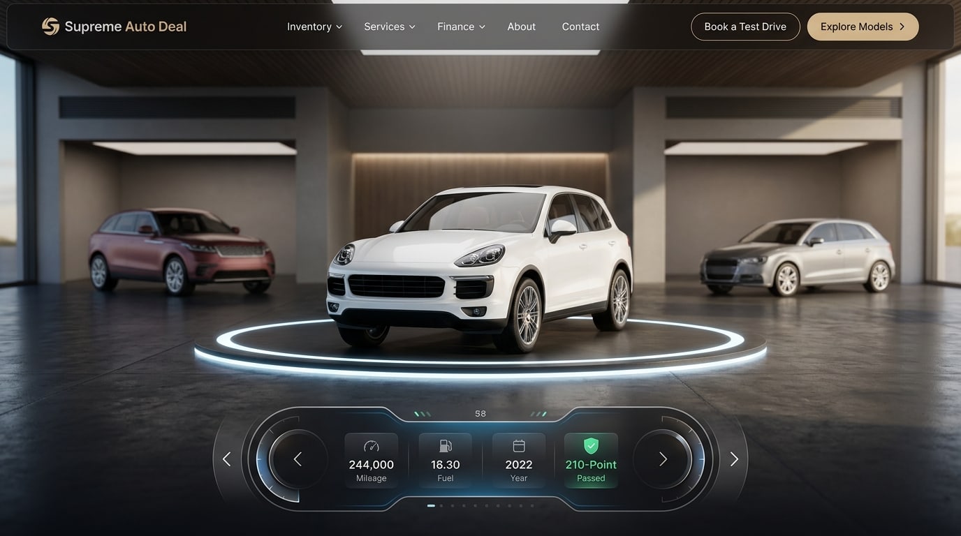 Supreme Auto Deal Bhopal Showroom